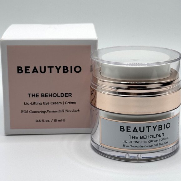 BeautyBio The Beholder Lid-Lifting Eye Cream 0.5 fl. oz. / 15 mL plus Spatula - Picture 6 of 11